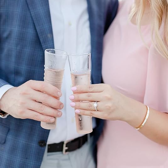 Molioaki 3.5 ctw Round Moissanite Engagement Ring (Platinum‑Plated Silver)